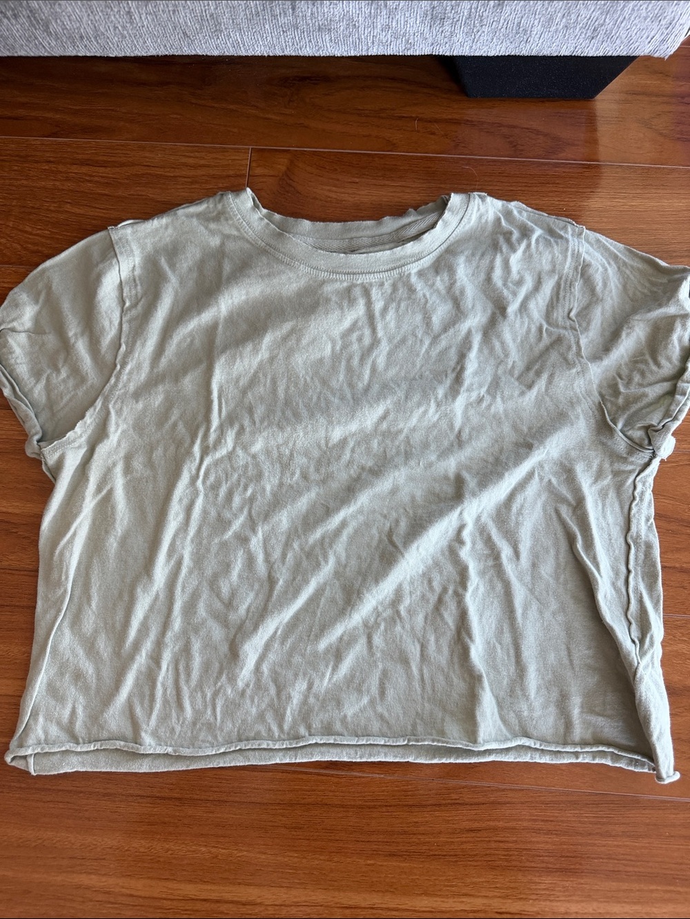 Free People The Perfect Tee in Green Tea Leaves Size M